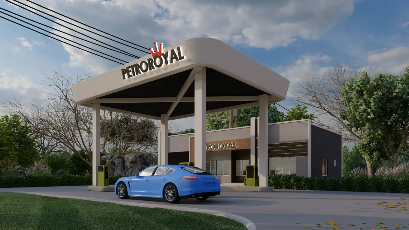 PetroRoyal filling station engineering project by Innovarch Nigeria