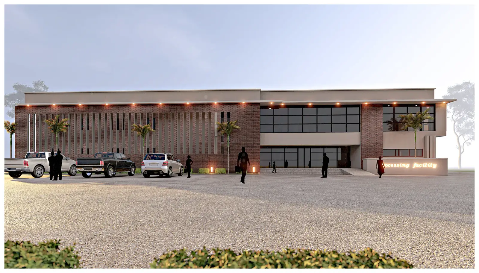 Modern PF office complex architectural design by Innovarch Nigeria